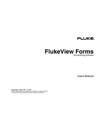 Thumbnail of document Fluke View Forms Manual 11464
